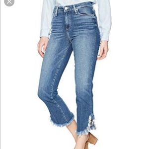 Paige Hoxton Straight Ankle Fray sz 24